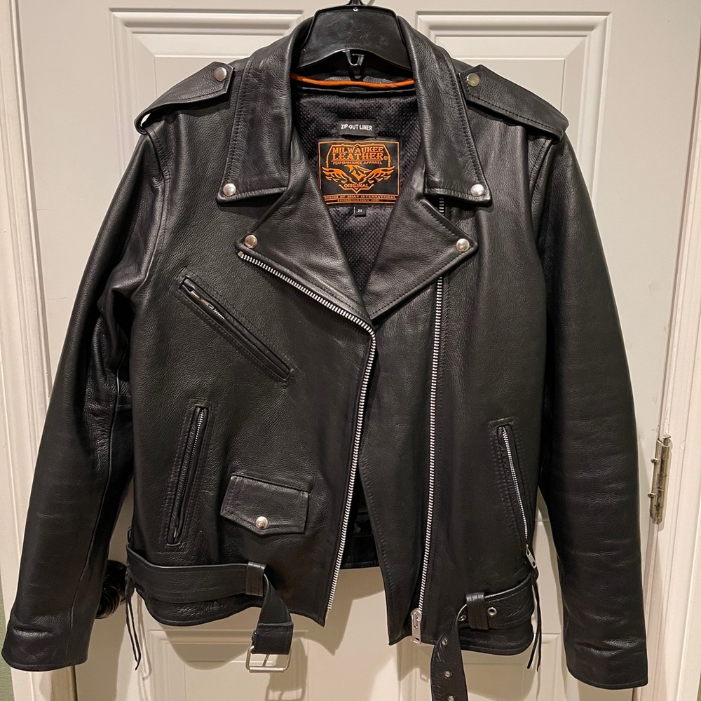 Milwaukee Leather Women’s Plus Size Leather Jacket